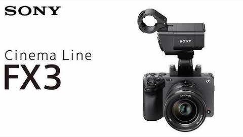 FX3 Cinema Line Full-frame camera TECH