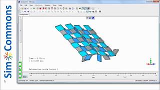 Mecway Calculix - Simple Dynamics 2
