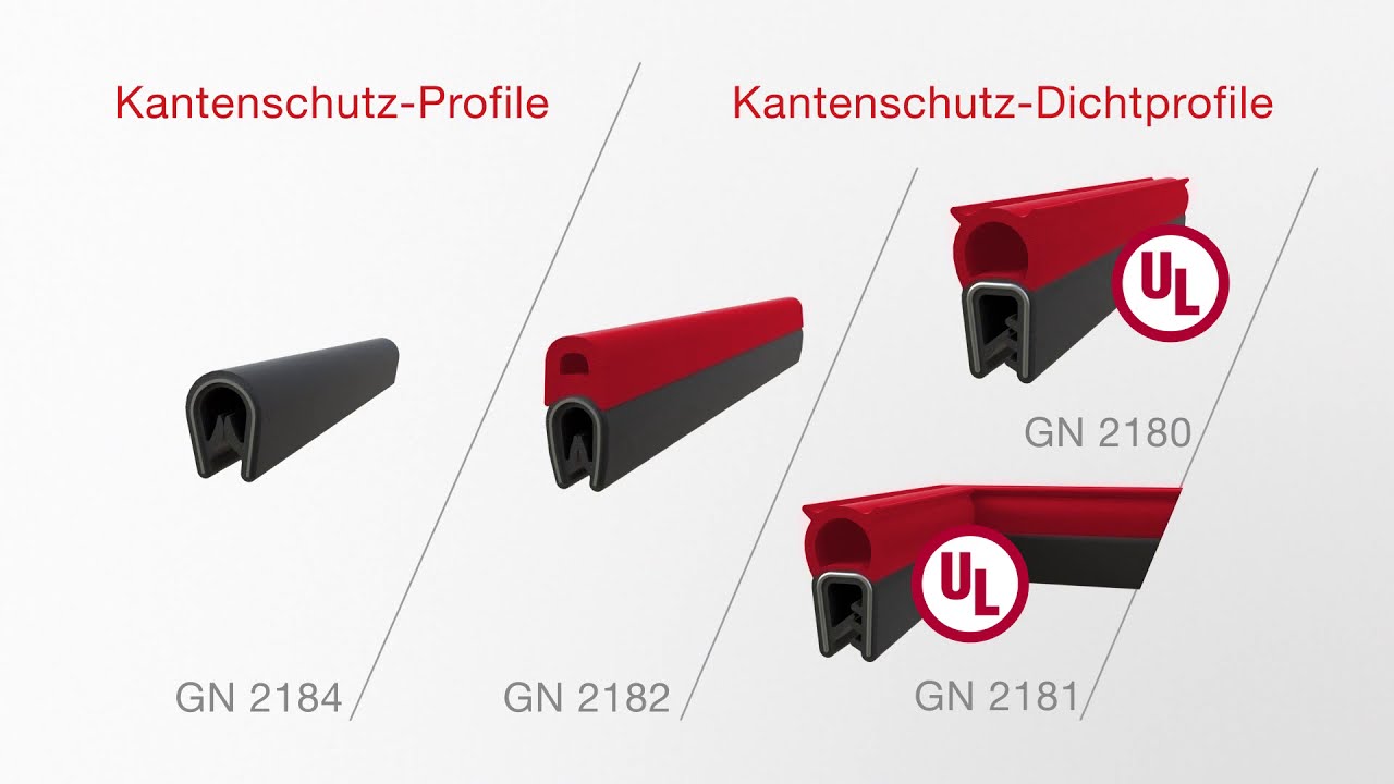 Silikon Kantenschutz Dichtprofil, Blau, FDA konform, 20 x 18,5 mm