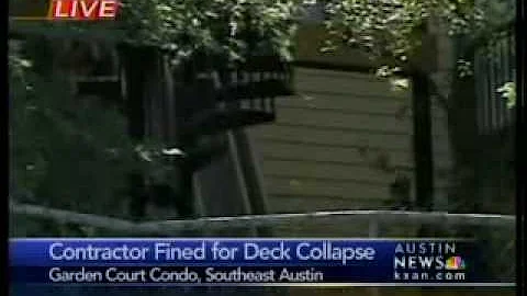 Hefty violations found in deck collapse