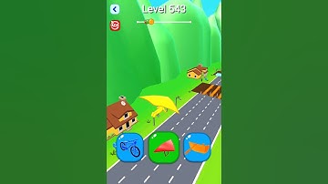 Shape Shifting Funny Race Master - Level 543 - Android GamePlay