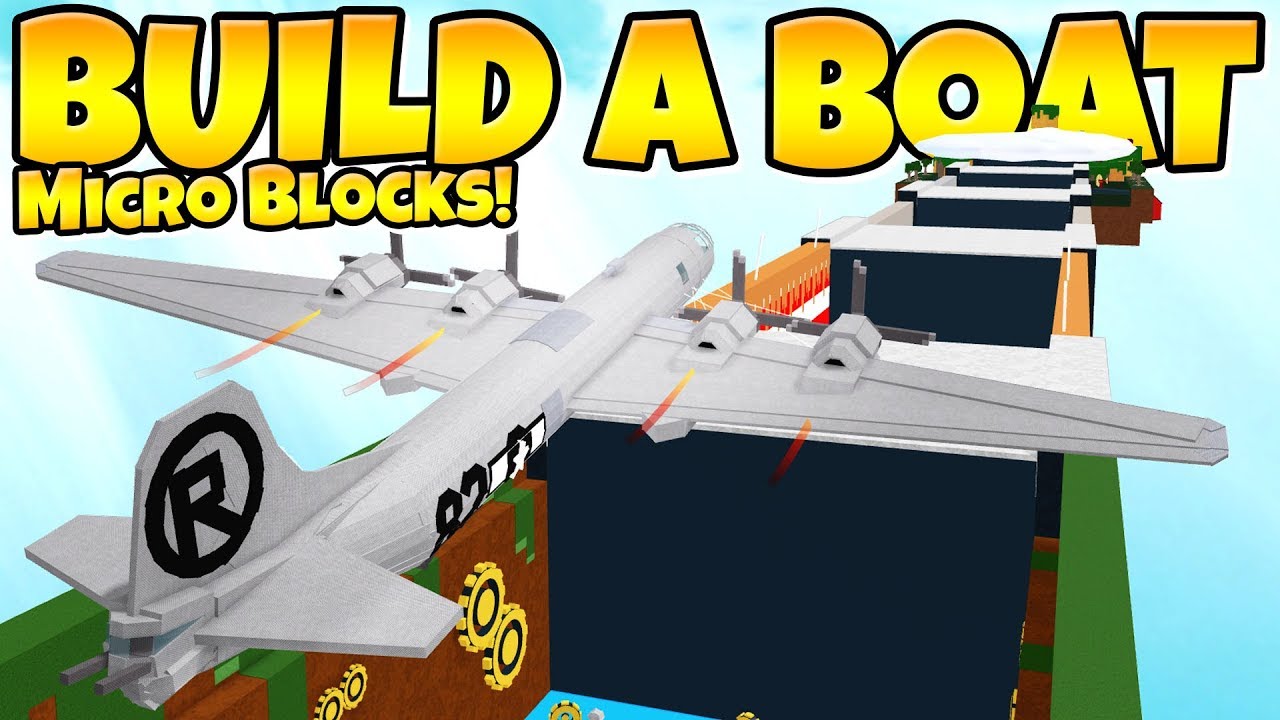 tutorial how to build an airplane roblox build a boat for treasure