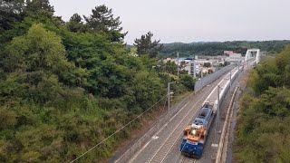 S-train running on the Gyeongjeon Line (June 17, 2023)