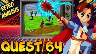 🧙 Retro Análisis de QUEST 64 para Nintendo 64 en menos de 5 minutos