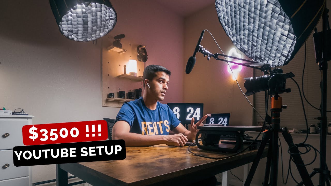 How to setup a YouTube Studio with Flat Background - YouTube