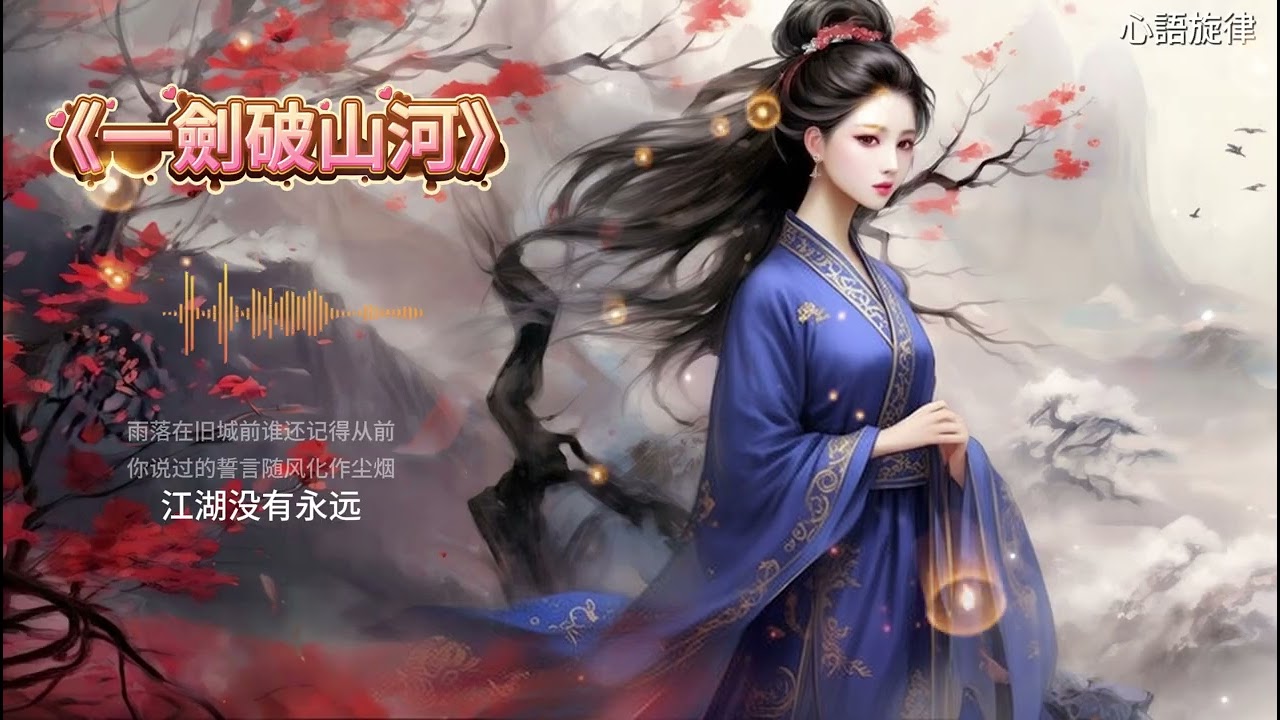 《一劍破山河》原創作歌曲｜古風武俠音樂｜古風有聲小說歌曲｜感傷命運交織｜沉浸式古風音樂｜中國風音樂｜古風流行抒情｜情境音樂｜好聽中文歌｜江湖愛戀 × 武俠江湖愛情歌
