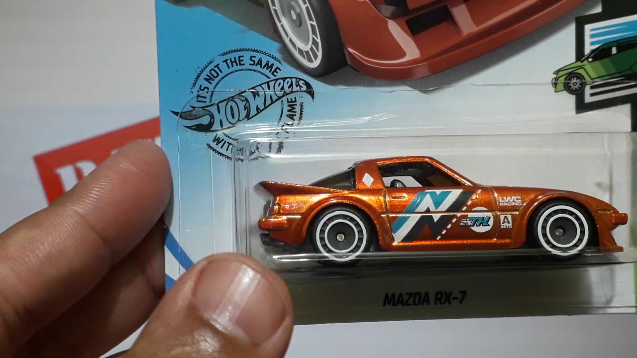 RX-7, Mazda, mminis, mminisbr, minis, carrinho, carrinho hot wheels, Hot Wh...