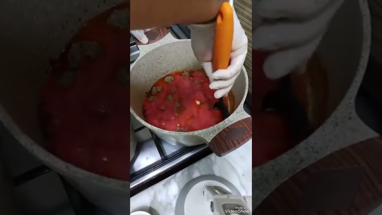 وجبة من الزمن الجميل حرايمي الفول الاخضر مع كرات اللحم 😋