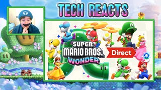 |Tech Reacts| Super Mario Bros. Wonder Direct