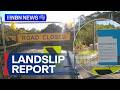 Report into Australia's largest residential landslip | 9 News Australia