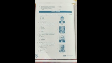 SOF ISSO Olympiad previous year question paper 2020 class 7th