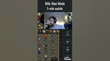 Stats after walking 5 miles in OSRS | MileMan Mode #osrs #osrsshorts #twitchclips #runescape