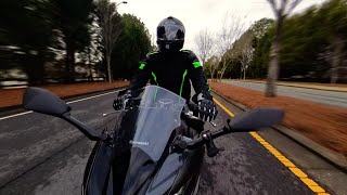 New 2024 Kawasaki Ninja 650. New rider first time out in traffic. Part 1