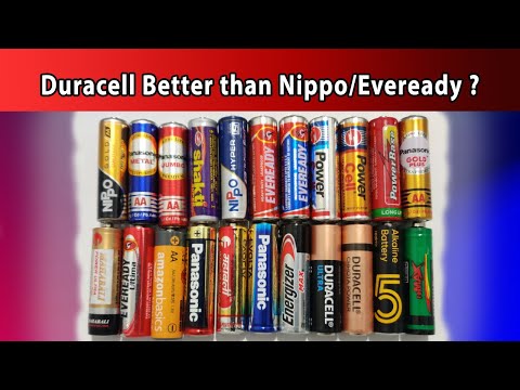 Which Indian AA Battery is best?  20+ AA batteries tested and compared | Amazon vs