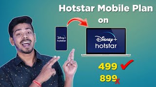 How to use Hotstar Mobile Subscription on Laptop - Disney+ Hotstar Mobile Plan on Computer screenshot 5