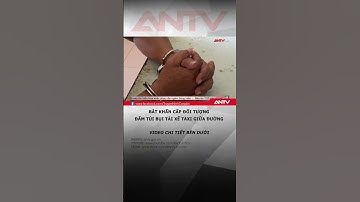 Bắt khẩn cấp đối tượng đấm túi bụi tài xế taxi giữa đường #antv #thoisu #shorts #khanhhoa