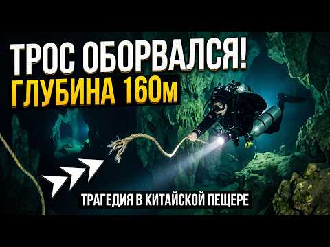 Трос оборвался на глубине 160 метров. Трагедия в подводной пещере Цзюдунь