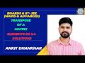 Transpose of a Matrix & Properties | Elements of Mathematics Class Ex 3.4 | Boards & IIT-JEE
