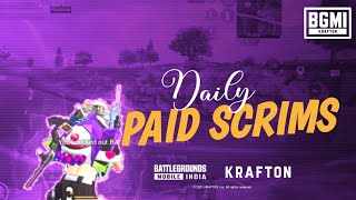 UXG PAID SCRIMS ARE LIVE| 20 RS ENTRY WITH 500 RS PP #battlegroundmobileindia #gaming #livestream