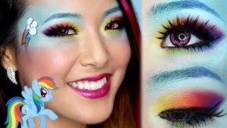 ❤ Rainbow Dash Makeup Tutorial ❤