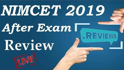 NIMCET 2019 Live Paper Review || MaaRula Classes