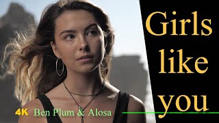 Girls Like You  + Lyrics | Ben Plum & Alosa (Cover) Resimi