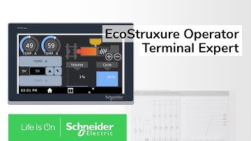 EcoStruxure Operator Terminal Expert - Software Structure and Concept | Schneider Electric