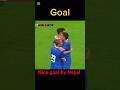 Nepal first goal in 12 minutes and best goal #football #viralvideo