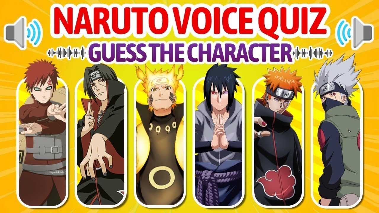 ANIME VOICE QUIZ 🗣️🕹️ Guess the anime character voice, ANIME QUIZ 💙 