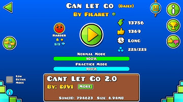 [GD] "Can let go" by Filaret (Daily level) | Geometry Dash 2.113