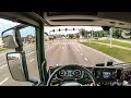 POV Driving Scania R450 Kaulille Belgium 🇧🇪 ,cockpit view 4K