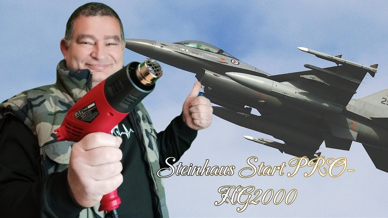 🔥Пистолет с Горещ Въздух Steinhaus Start PRO-HG2000 - Разопаковане и Тест 🔧💨