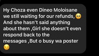 DINEO MOLOISANE |RESPONDS TO TROLLS AMID HER POSTPONING HER LUNCHEON |YOU ALL CAN REQUEST REFUNDS!!