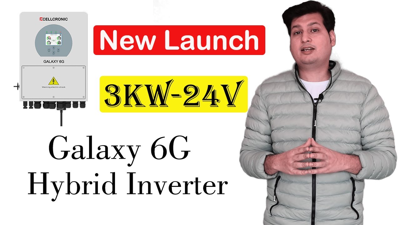 New Launch Cellcronic Galaxy 6G 3kw-24v Hybrid Inverter