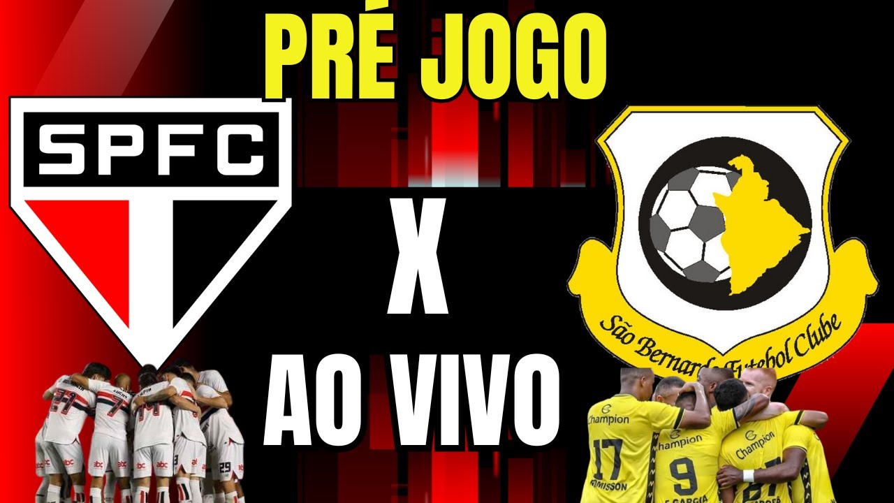 LIVE PRÉ JOGO AO VIVO!!  COM AS ÚLTIMAS NOTÍCIAS - SÃO PAULO FC X SÃO BERNARDO