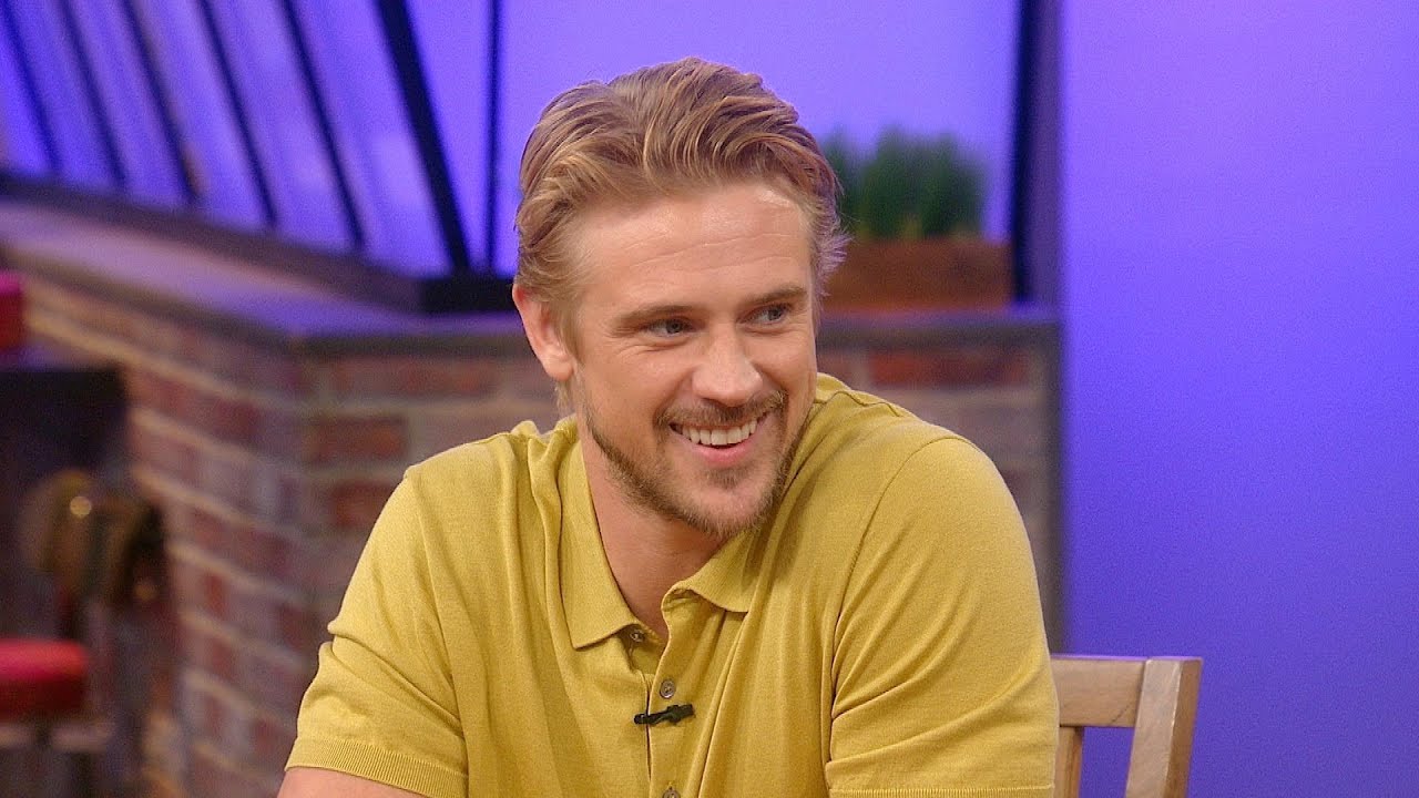 Netflix Actor Boyd Holbrook Gushes Over Wife: "She steers the ship" | Rachael Ray Show