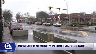 Akron leaders roll out new measures for Highland Square to keep people safe