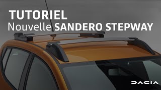 Barres de toit sur barres longitudinales - DACIA SANDERO 3 STEPWAY