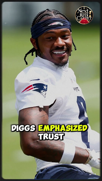 New England Patriots' Stefon Diggs talks working with 'young' QB Drake Maye #celebrity #shorts