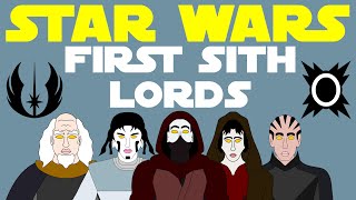 Star Wars Legends: First Sith Lords | Ajunta Pall, XoXaan, Sorzus Syn, Remulus Dreypa, Karness Muur