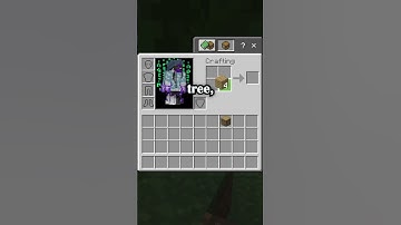 Minecraft Survival Crafting Table Crafting Tutorial