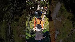 Gopro | Triple Backflip Base Jump 🎬 Andy Finney #Shorts #Base