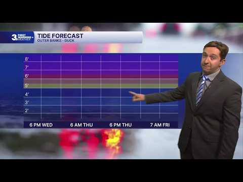 First Warning Forecast: Coastal flooding and windy conditions continue