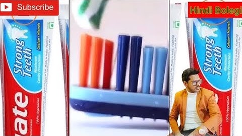 Toothpaste Colour Code Myth Busted 😳
