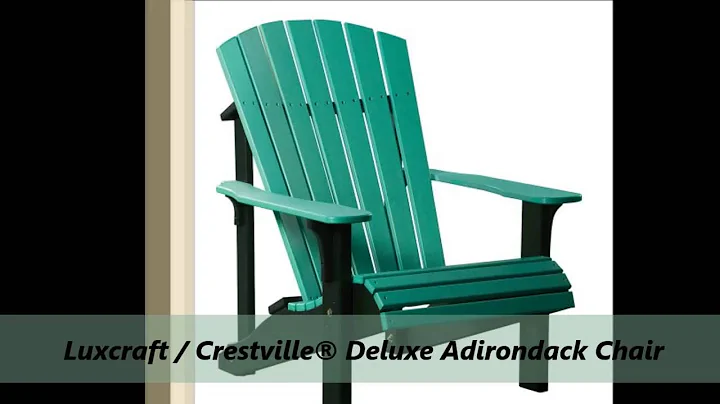 Polywood Folding Adirondack Chair By Premium Poly Patios