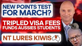Australian Immigration News 22.8.26. March start date for the new points system How will it look