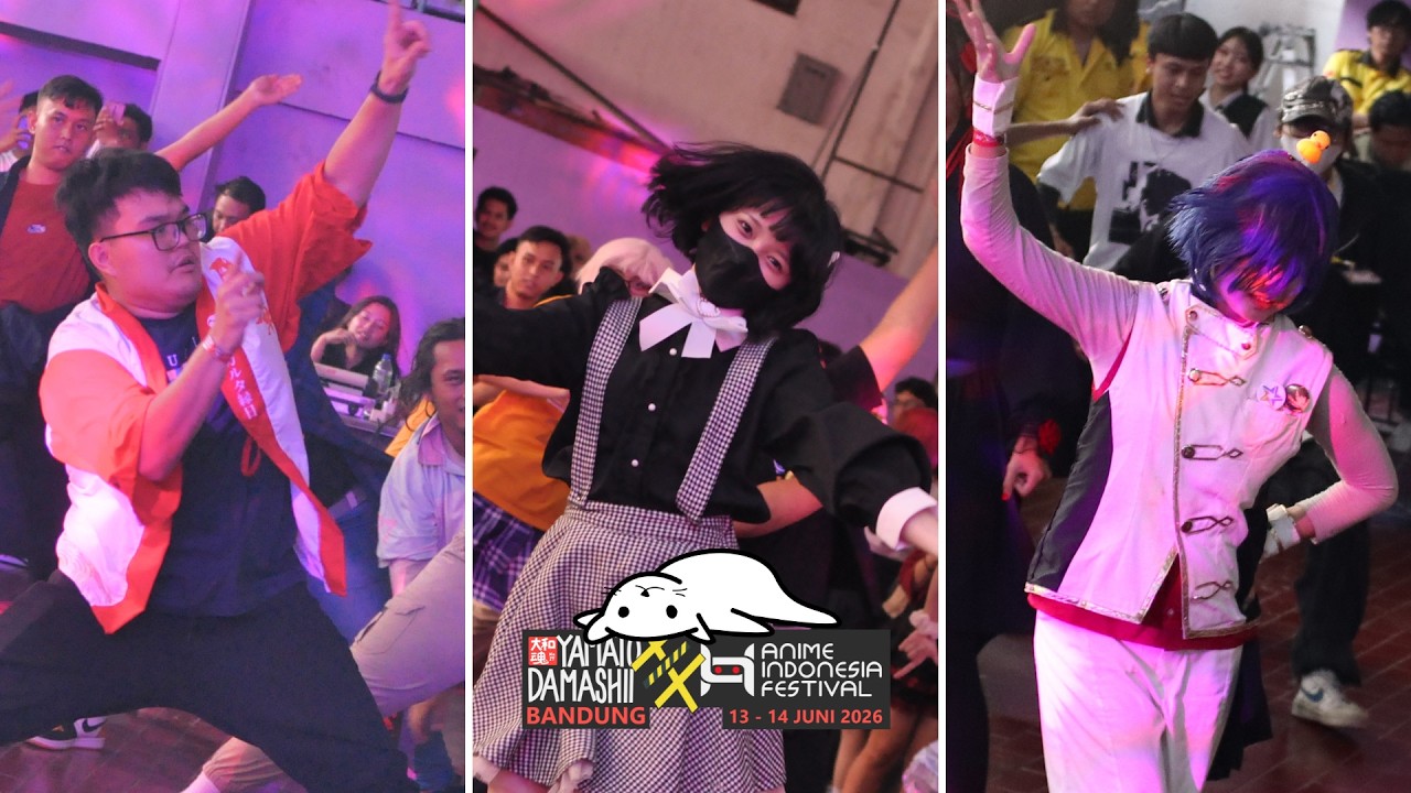 和ダンス Yamato Damashii 19 x Anime Indonesia Festival 'JPOP RANDOM PLAY