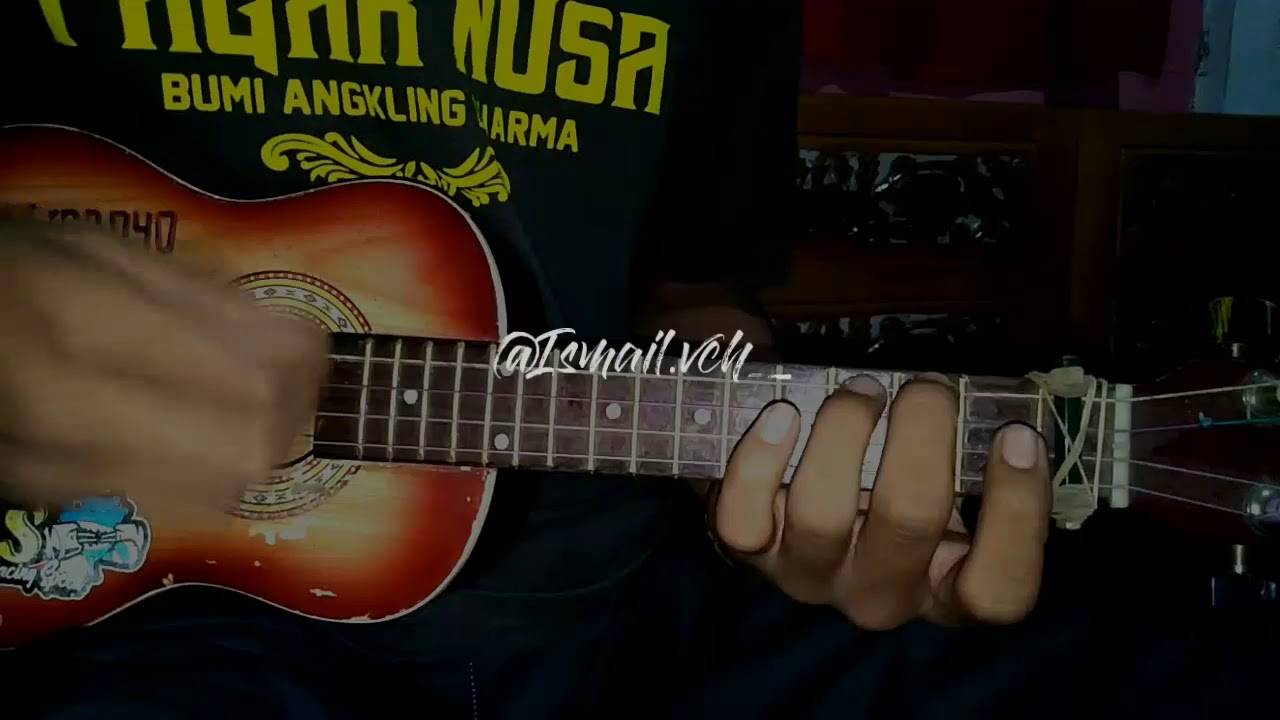 Tegar Rindu Ibu - Cover Ukulele by Ismail.vch_ - YouTube