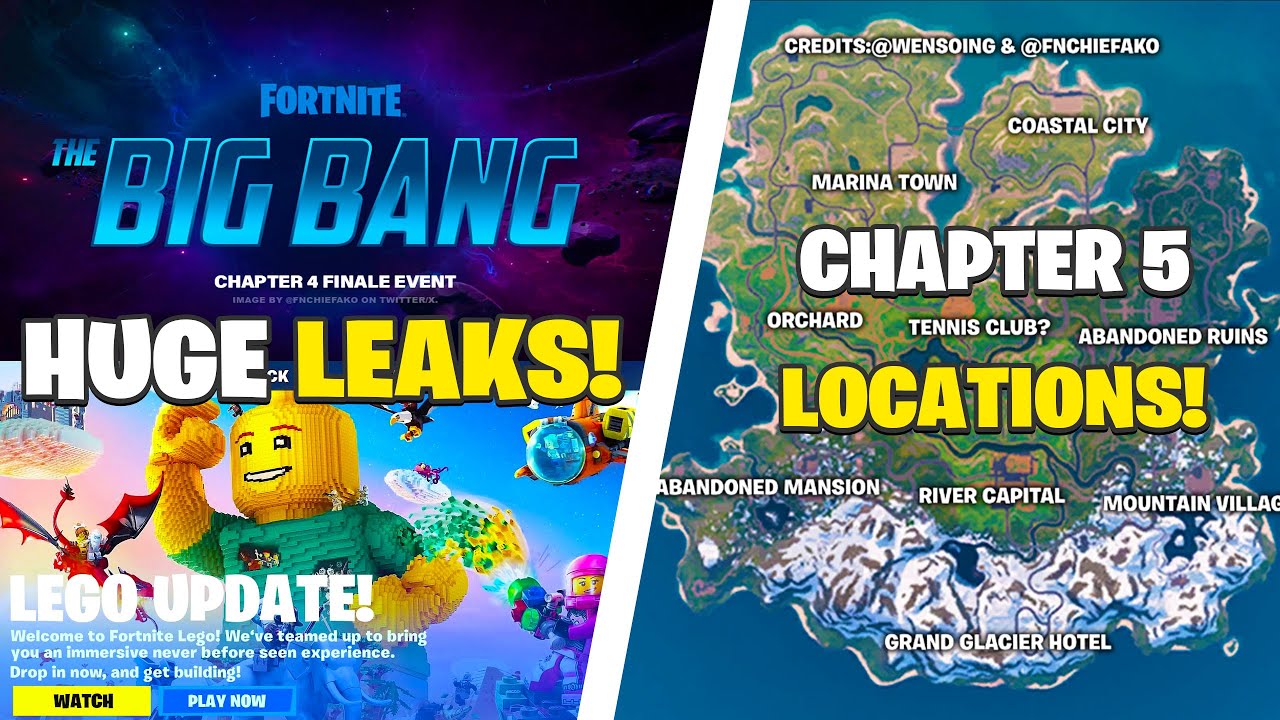 Fortnite Chapter 4 Season 5 Big Bang live event leaked: Major