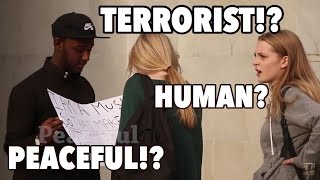I Am A Muslim, So That Makes Me...? || Social Experiment In London